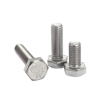 奧峰 DIN933全牙外六角螺栓，M14-2.0X75，不銹鋼304，強度A2-70